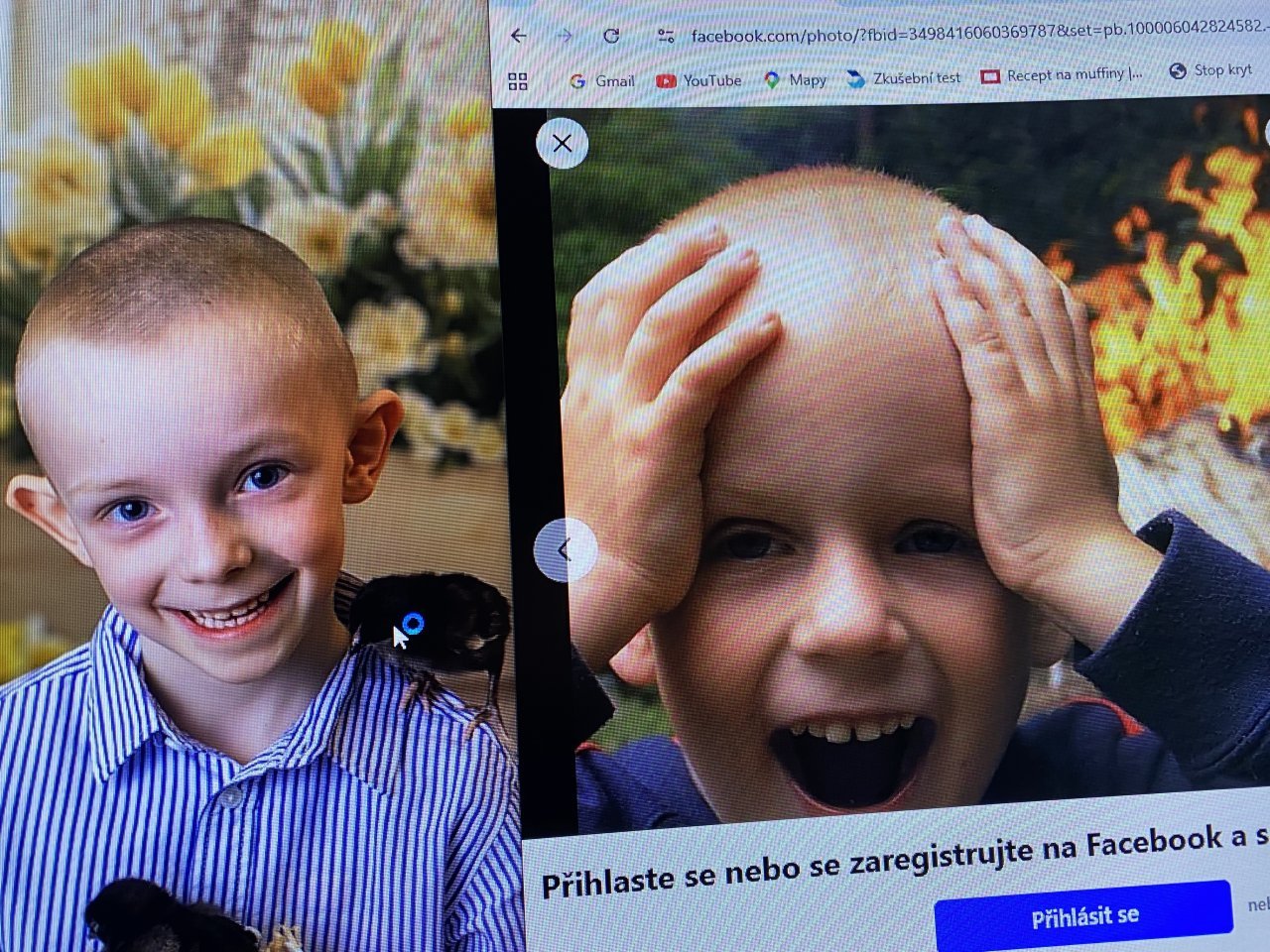 Fotografie před úpravou