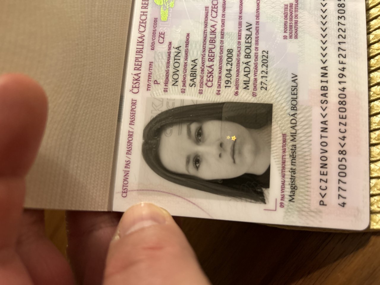 Fotografie před úpravou